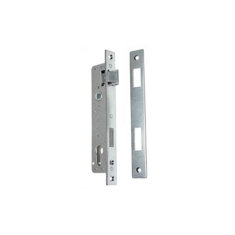 Mortise Lock, Tubular Frame Lock 90/20, Left/Right with Counter Plate,