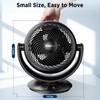 EasyAcc Ultra Quiet Fans for Bedroom 25dB, 3D Auto Air