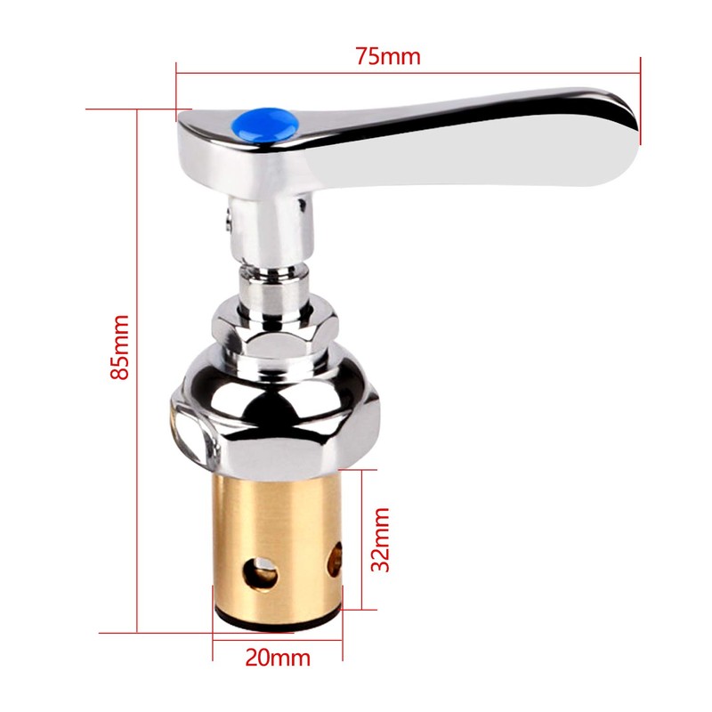KWODE Replacement Brass Hydraulic Control Spindle Assembly Cartridge Faucet Valve