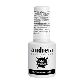 Andreia Professional Gel Polish Ultrabond Primer + Base and Top Coat 2 in 1 (Pack contains one of each)