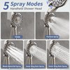 SINGSUO Filtered Rain Shower Head with Handheld Spray Combo, High