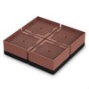 DEWEL Washing Machine Folding Stand, Anti-Vibration Rubber, Anti-Slip Pad, Stackable
