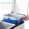 Home Zone Living 2-Pack 5 Gallon Kitchen Trash Bags with