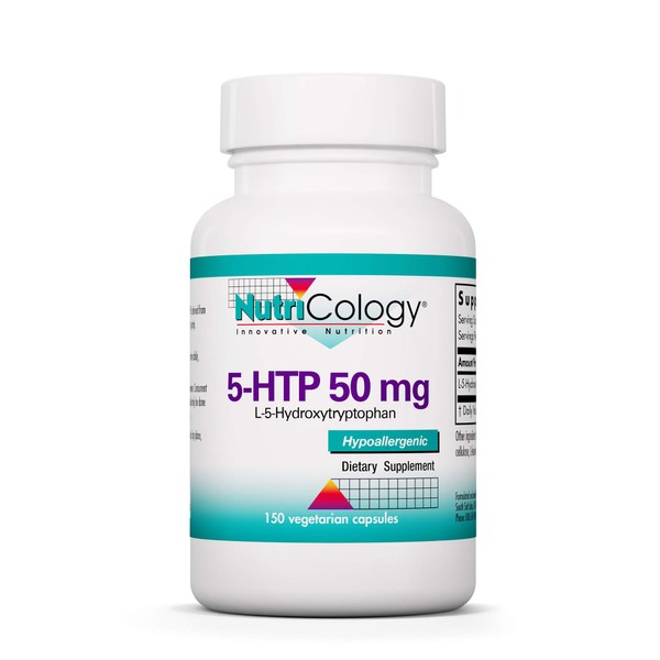 Nutricology Nutricology 5-HTP 50mg Supplement - Serotonin for Men &