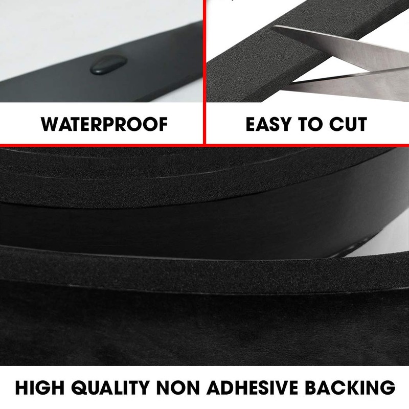 Neoprene Foam Strip Roll by Dualplex, 3" Wide x 10'