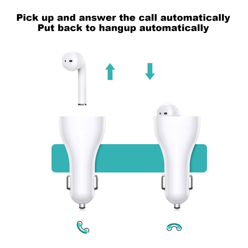 Vehiclemounted Car Charging Bluetooth Headset 5.0 Business Wireless Unilateral Earphone