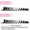 Individual Eyelashes 1:1 Eyelash Technology C-0.20-12 Eyelash Extensions 8-15 mm