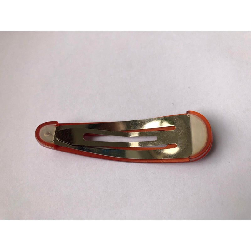 4Pcs Sparkly Christmas Reflect Light Red Snap Clips Shines Spike