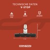 CONTEC Brake Pad Set of 4 V-Stop V-Brake Screw-In Type