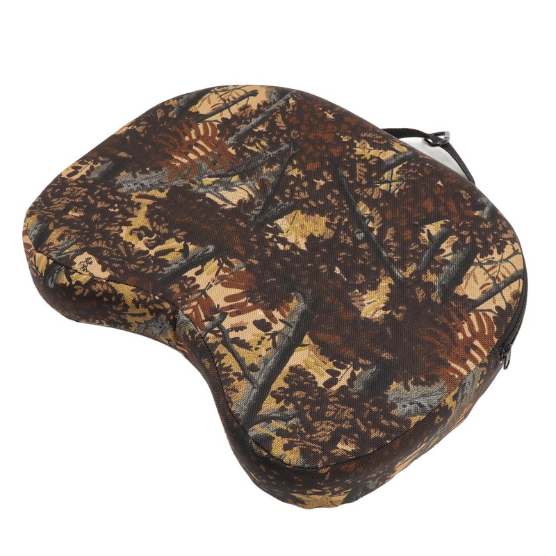 Seat Cushion Soft Flexible Portable Camouflage Concave Seat Cushion Pillow