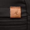 Kangol Shoulder Bag, Leather Tag, Vertical, Black