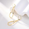 Gold Teardrop Earrings for Women 14k Gold Plated Drop Leverback