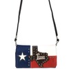 Justin West Texas Red White Blue Flag Patriotic Chain Shoulder