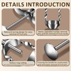 VolksRose Cherry Pitter Tool, Multi Stoner Fruit Remover with Stainless