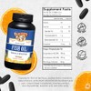 Barleans Fresh Catch Fish Oil, Omega-3, 1000mg EPADHA, Orange Flavor,