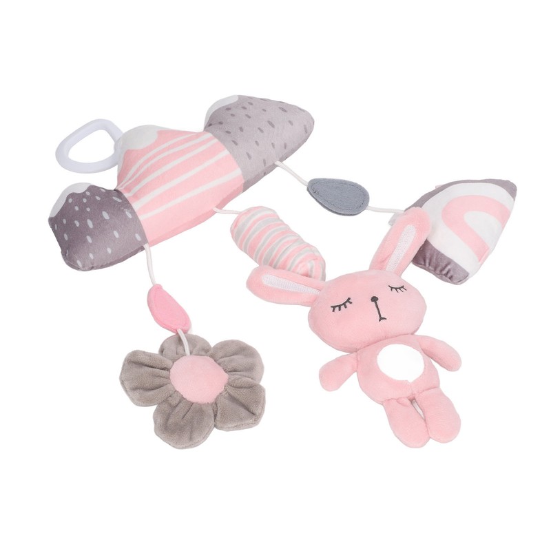 Baby Mobile Sensory Toy Soft Plush Learning Development Interactive Sound