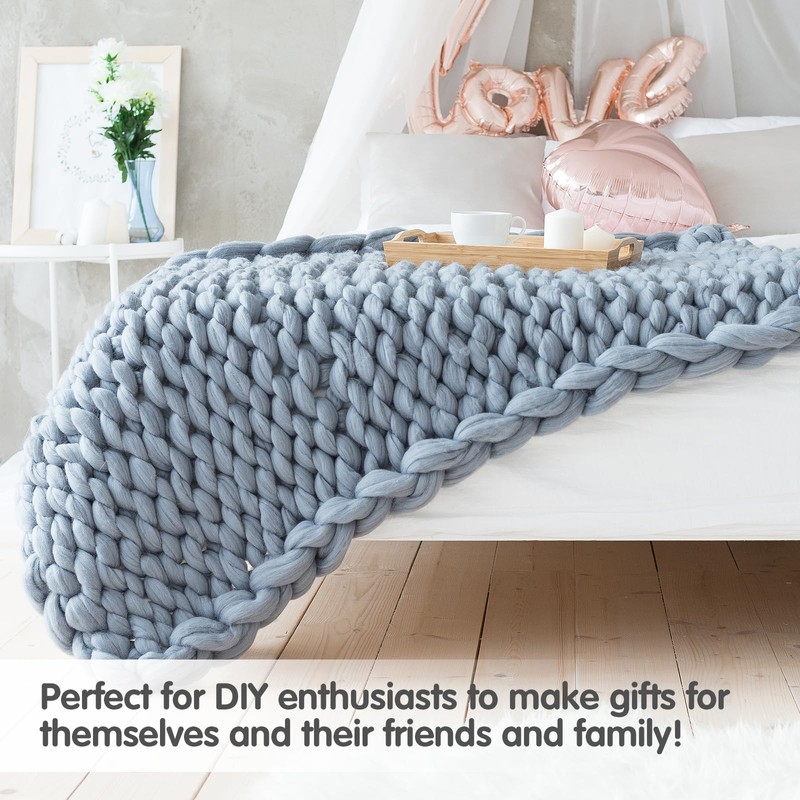 47" Acrylic Chunky Blanket Loom DIY Throw Blankets Knitting Loom