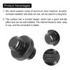 PATIKIL Mic Stand Adapter 3/8 Male to 3/8 Male Thread