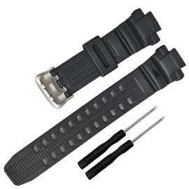 Resin Strap/Watchabnd Replacement for Casio G-Shock GW3000B GW-3500 GW-2500B G-1000 Men's Watches(Black)