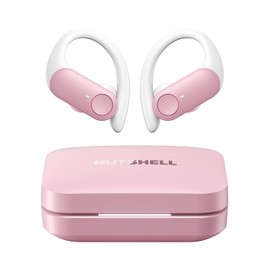 NUTSHELL NS18 Wireless Earbuds for Workouts, 12H Non-Stop Playback, Sweat-Resistant, Customized App for Your Preferences Settings, 14mm Drivers with Deep Bass, Clear Calls, Bluetooth 5.3 - WPK