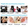 Ergonomic Mouse Left Hand,Vertical USB Wired Mouse Left-Handed Mice,3 Adjustable