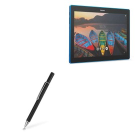 BoxWave Stylus Pen Compatible with Lenovo TAB 10 TB-X103F - FineTouch Capacitive Stylus, Super Precise Stylus Pen - Jet Black