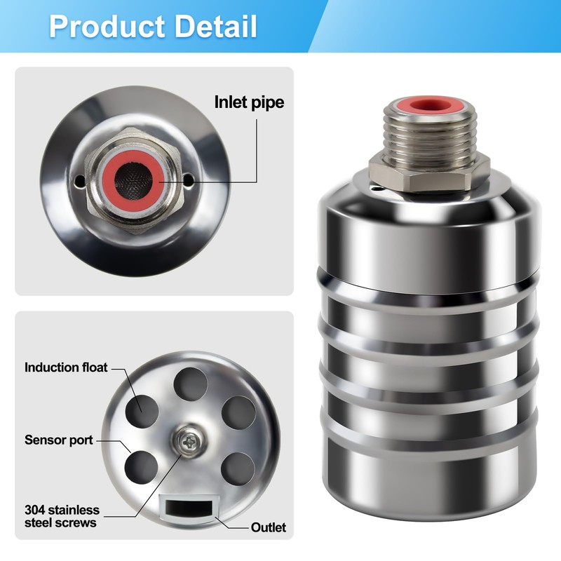 304 Stainless Steel Fully Automatic Water Level Control Float Valve