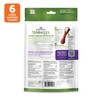 Whimzees Wellness Brushzees Dog Dental Treats, Natural Chews, Large Size