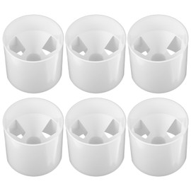 6 Pcs Golf Hole Cup,Accessories for Backyard Practice Putting Green, ABS Plastic Golf Putting Cup for Outdoor, Dimension 4" Depth, Diameter 4 1/4 inches