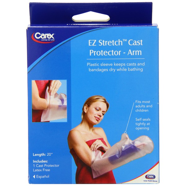 Carex Health Brands Carex E-Z Stretch Cast Arm Protector, One Size (P20500)