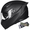 ILM Snowmobile Motorcycle Helmets Full Face with Anti-Fog Pinlock for