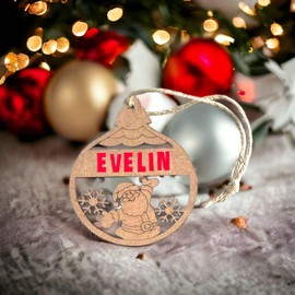 Christmas Balls (Wooden Hat)