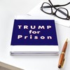 CafePress Trump for Prison Hard Cover Journal Notebook, Personal Diary