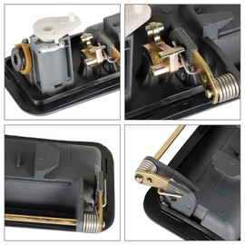 labwork 2 PCS Left and Right Front Outside Door Handle Set Replacement for Volvo VNL Truck 2004-2018 with 2 Keys RH- 20398467 LH- 20398466