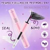 SASHA Kit de Pestañas Postizas DIY, 144 Pestañas Individuales Racimos