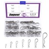 Swpeet 110Pcs 304 Stainless Steel Cotter Pin Hair Pin Hitch