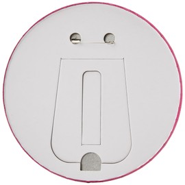 OakTree 6" Jumbo Badge 13 Today Pink Holographic Dot