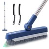 BOOMJOY Grout Brush with Long Handle, Grout Cleaner Brush for