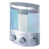 Better Living 76334-1 Euro Trio 3 Shower Liquid Dispenser with