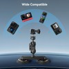 SMALLRIG 2-in-1 Dual Magnetic Suction Cup Mount for Gopro, Car