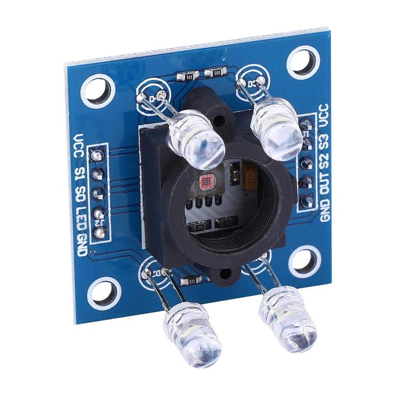 Hyuduo Color Recognition Sensor GY-31TCS230 TCS3200 3~5V Color Detection Module,