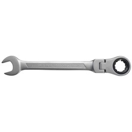 SW-Stahl 03530L-27 Combination Ratchet Spanner 27 mm I Ring Spanner with Joint I 72 Teeth I Spanner with Ring Ratchet I Ring Ratchet Spanner SW 27
