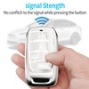 Tukellen for Dodge Key Fob Cover Soft TPU Full Protection