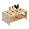 ELLDOO Rollerball Perfume Organizer, 24 Spaces Bamboo Perfume Storage Holder