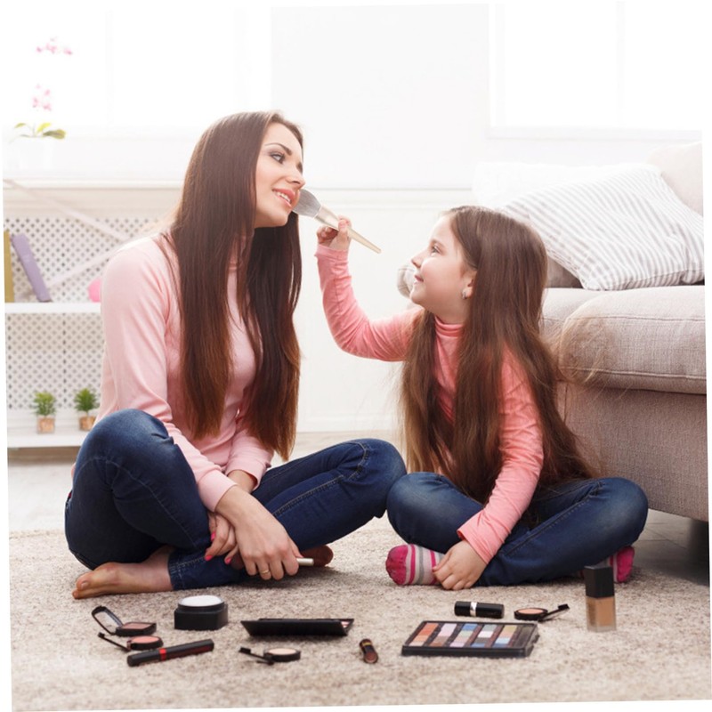 IWOWHERO Women Fluffy Powder Brush Ultra Soft Synthetic Hair Makeup