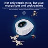 Ultrasonic Rodent Deterrent 4 in 1 25KHz-65KHz 10dB Noise Indoor