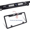 License Plate Backup Camera, Waterproof IP68 Backup View Camera, Car