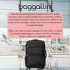 Baggallini Modern Convertible Travel Backpack - Lightweight 11.8"x17.7"x 8.5" Duffel