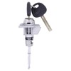 ApplianPar Front Driver Side Door Lock Cylinder with Keys for