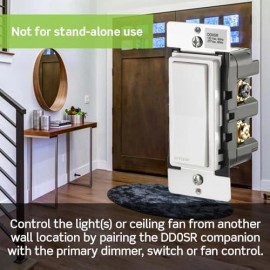 Leviton Decora Smart Wired Switch Companion Multiway Light Control White